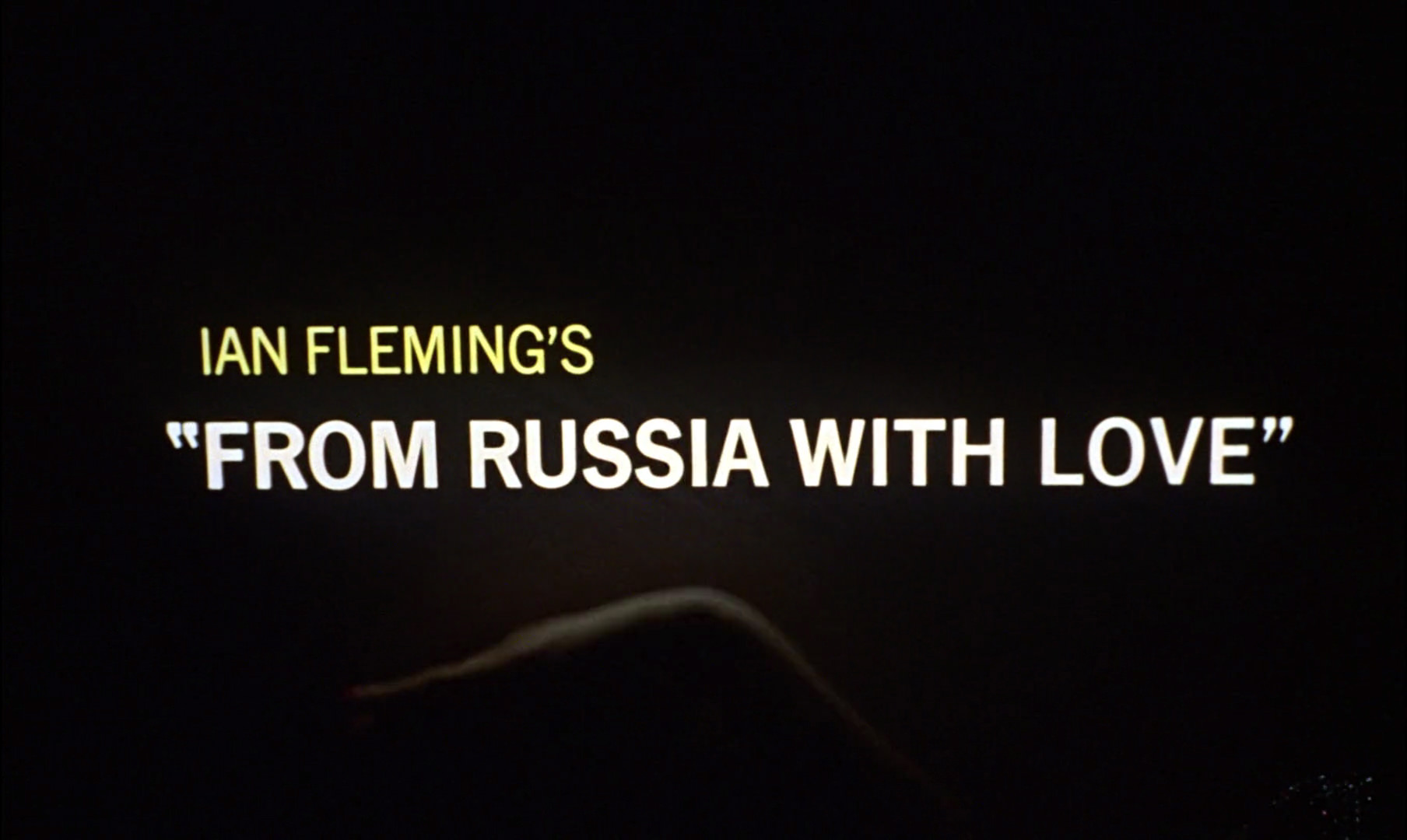 From A To Bond: From Russia With Love